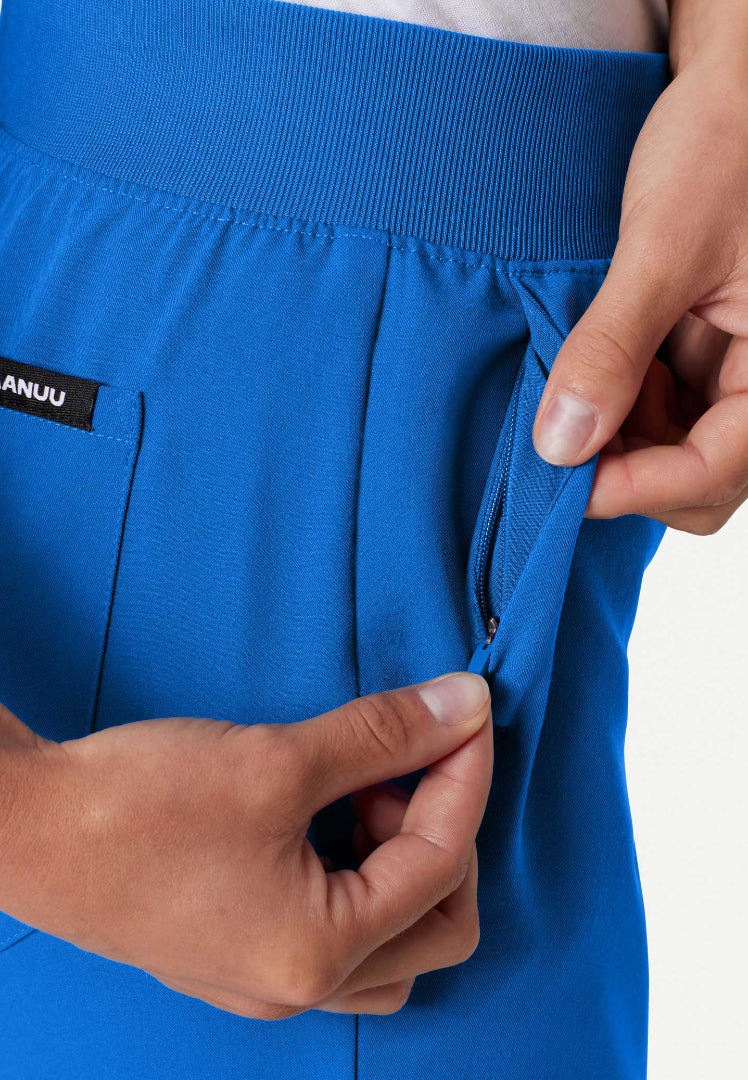 Pantalón deportivo Silex Slim Knit-Waist - Azul real