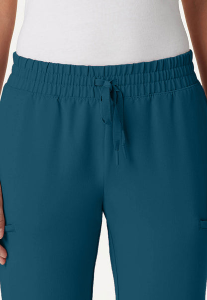 Pantalón deportivo Jace Skinny de 7 bolsillos - Azul Caribe