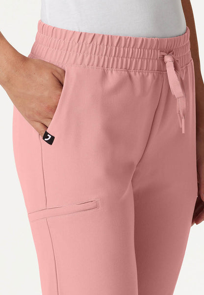 Pantalón deportivo Jace Skinny de 7 bolsillos - Malva