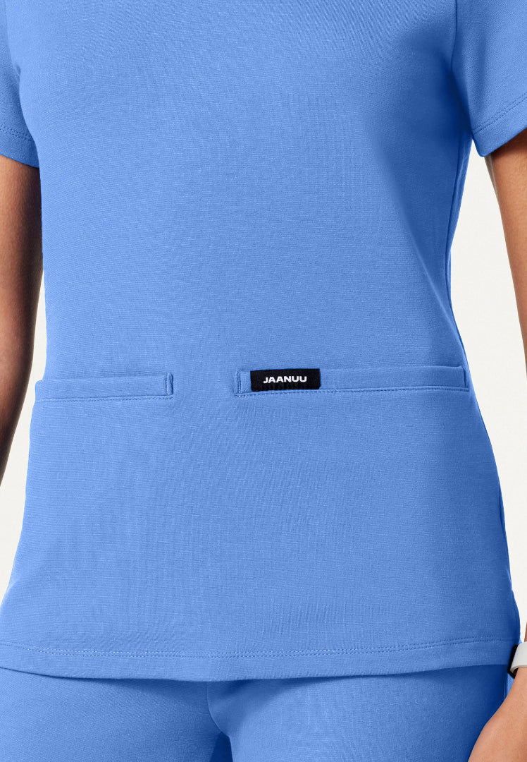 Blusa médica Cesi Slim UltraSOFT - Ciel Blue