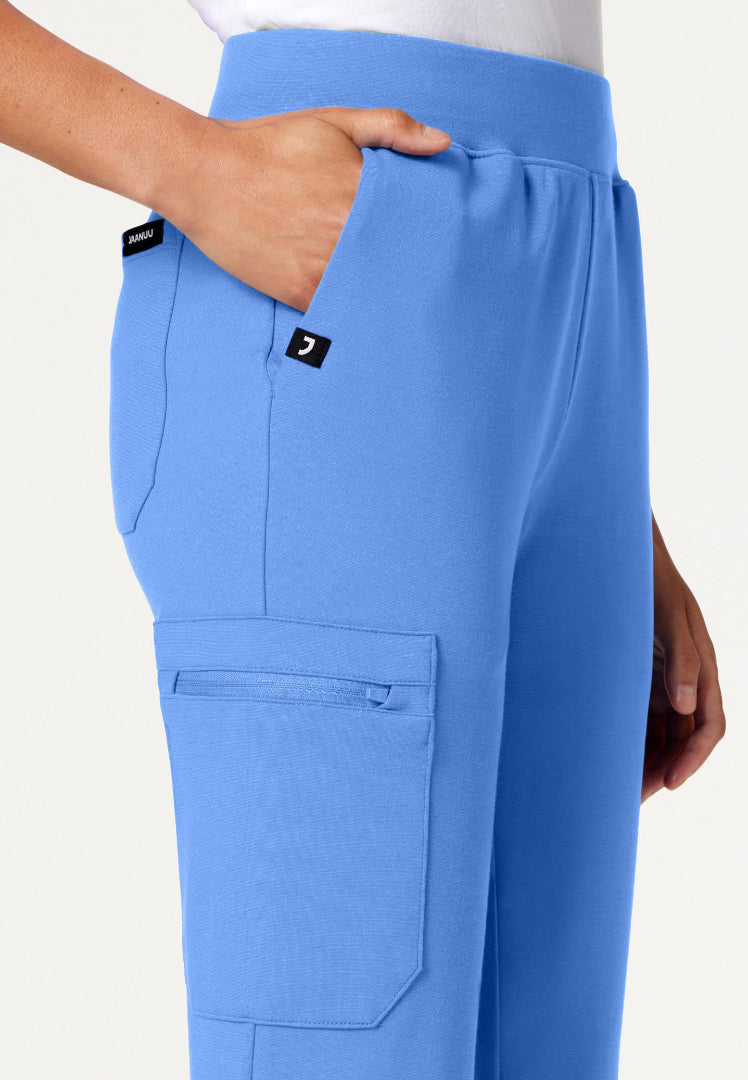 Pantalón de jogging médico Rubi Slim UltraSOFT - Ciel Blue