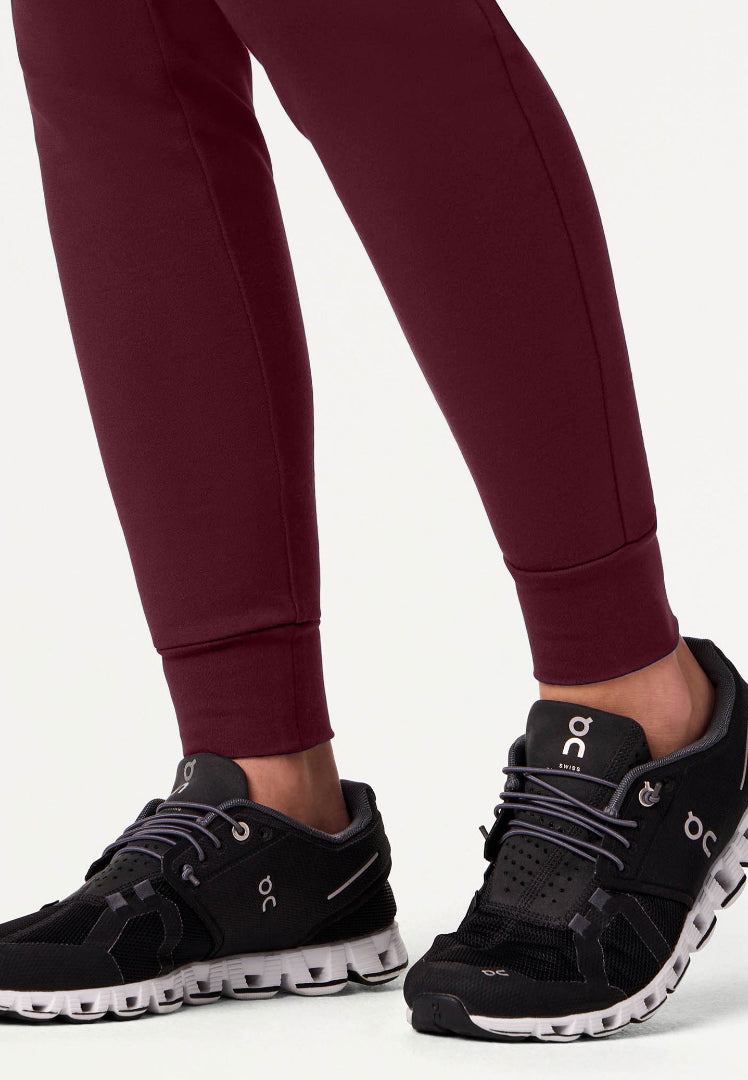 Pantalón deportivo Kait Skinny UltraSOFT de 10 bolsillos - Borgoña