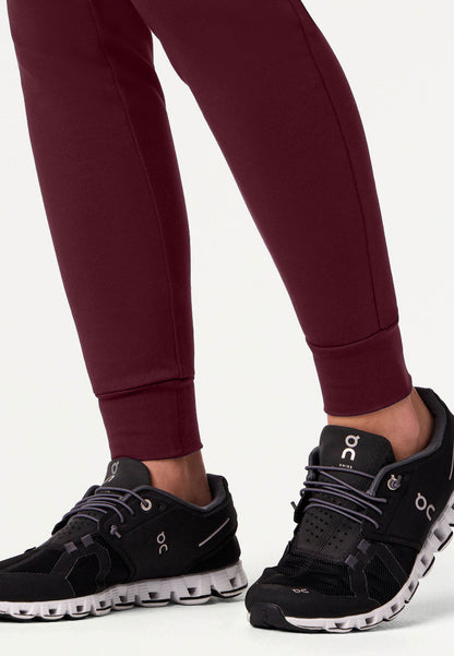 Pantalón deportivo Kait Skinny UltraSOFT de 10 bolsillos - Borgoña