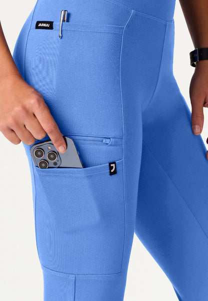 Pantalón médico Perri UltraSOFT Yoga - Ciel Blue