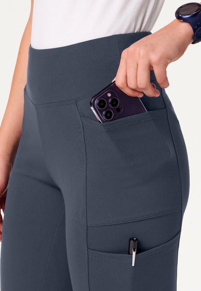 Pantalón médico de yoga Perri UltraSOFT - Gris carbón