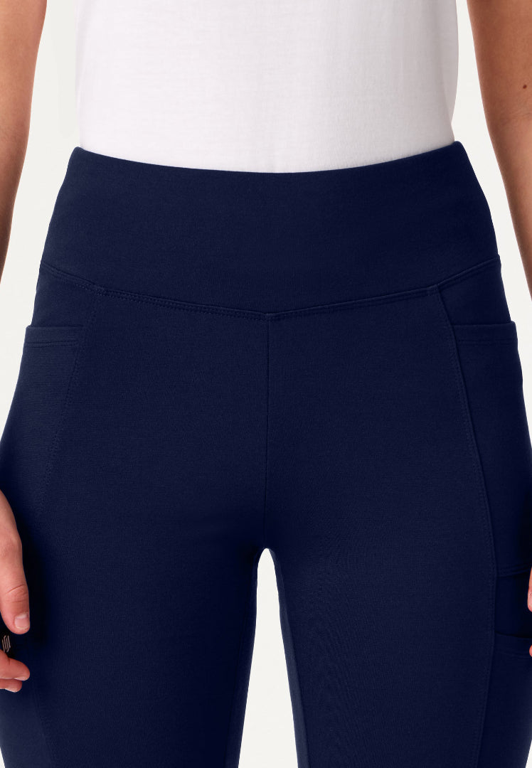 Pantalón médico de yoga Perri UltraSOFT - Azul marino medianoche
