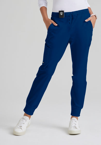 Pantalon de jogging taille mi-haute « Kira » à 5 poches de Grey's Anatomy - Indigo