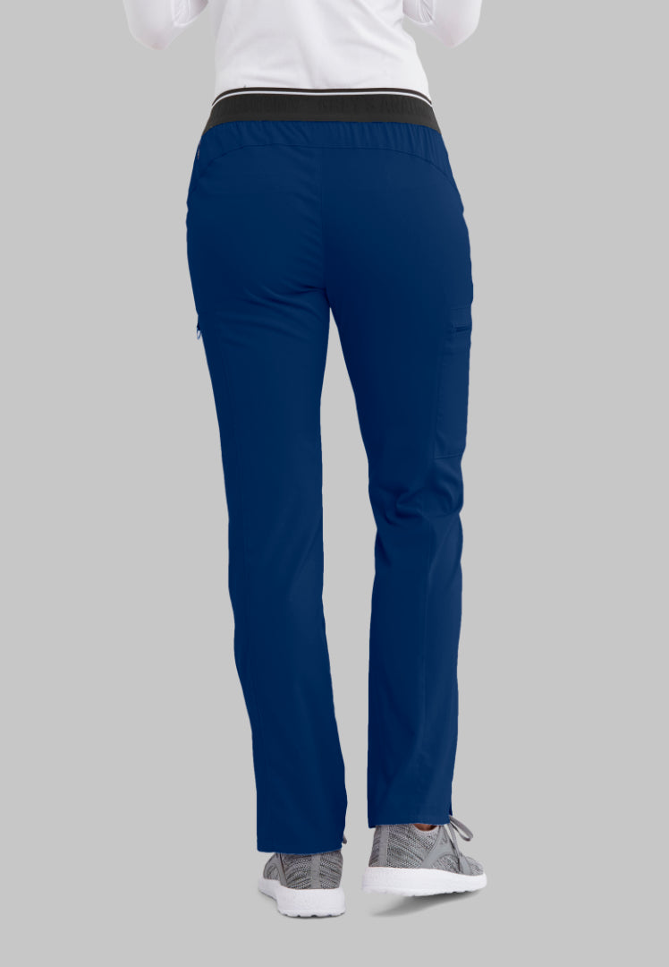 Grey's Anatomy™ Spandex Stretch "Kim" 3-Pocket Pant - Indigo