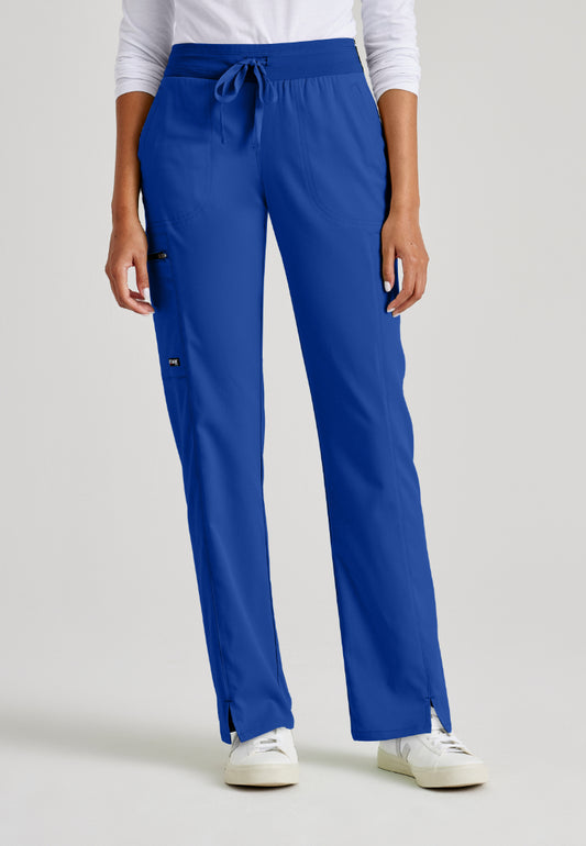 Grey's Anatomy™ Spandex Stretch "Kim" 3-Pocket Pant - Galaxy