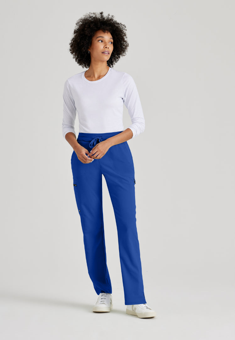 Grey's Anatomy™ Spandex Stretch "Kim" 3-Pocket Pant - Galaxy