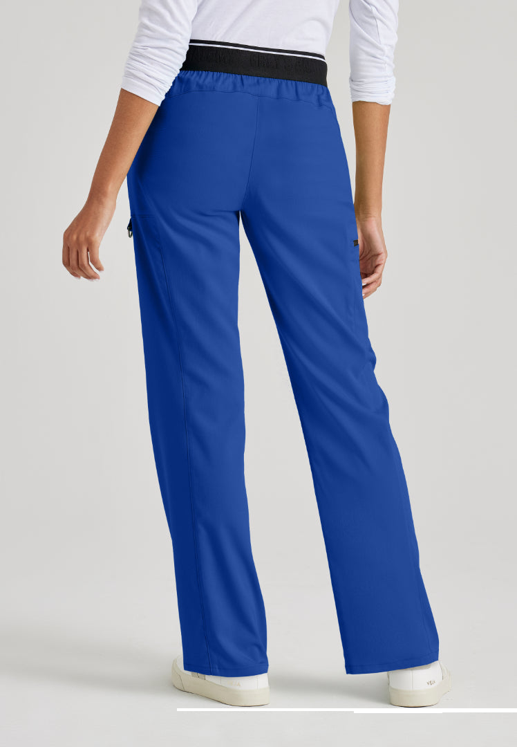 Grey's Anatomy™ Spandex Stretch "Kim" 3-Pocket Pant - Galaxy