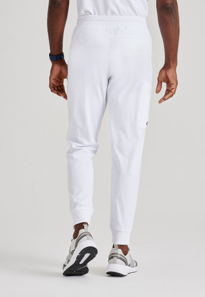 Murphy 5-Pocket Jogger Scrub Pant - White