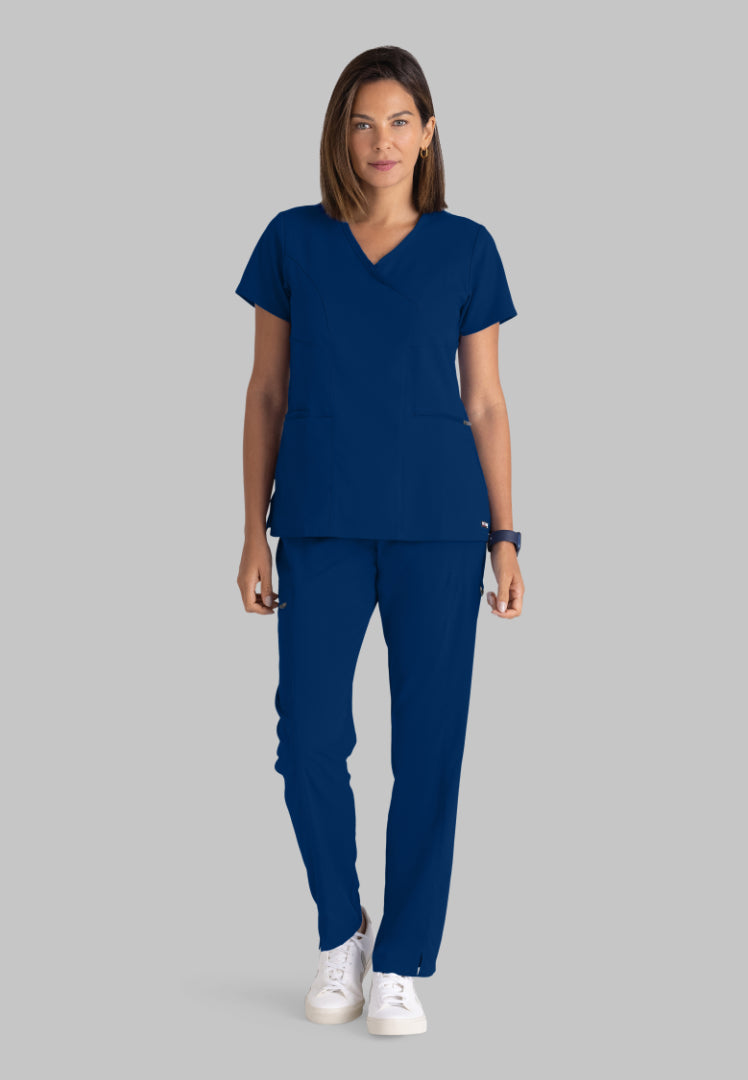 Grey's Anatomy™ Spandex Stretch "Kim" 3-Pocket Pant - Indigo