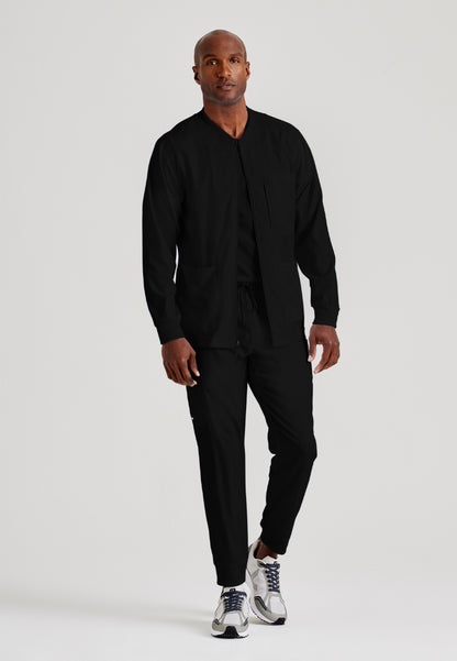 React 5-Pocket Warm-Up Jacket - Black