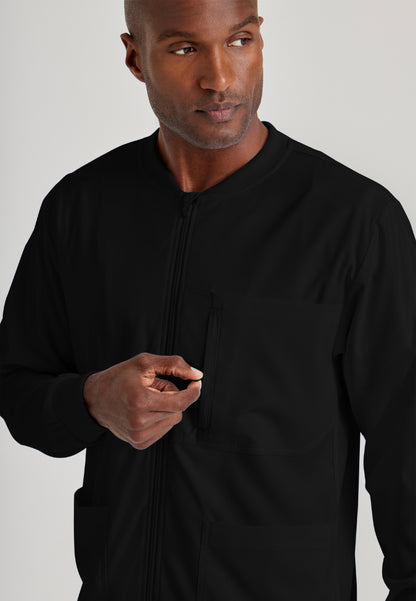 React 5-Pocket Warm-Up Jacket - Black