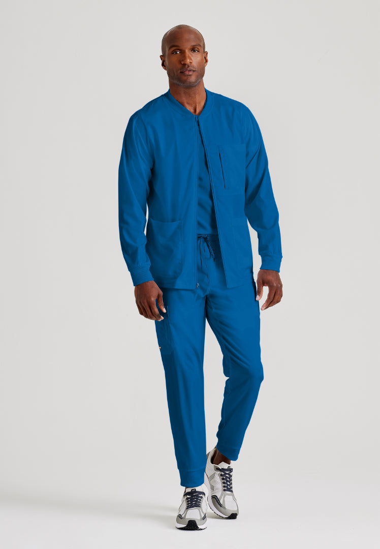 React 5-Pocket Warm-Up Jacket - New Royal