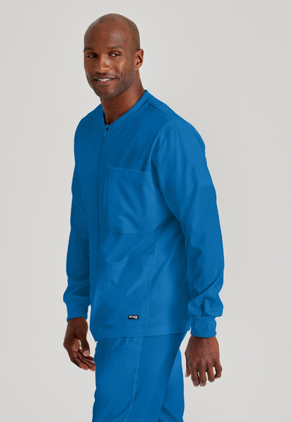 React 5-Pocket Warm-Up Jacket - New Royal