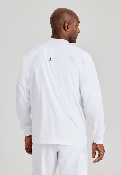 React 5-Pocket Warm-Up Jacket - White