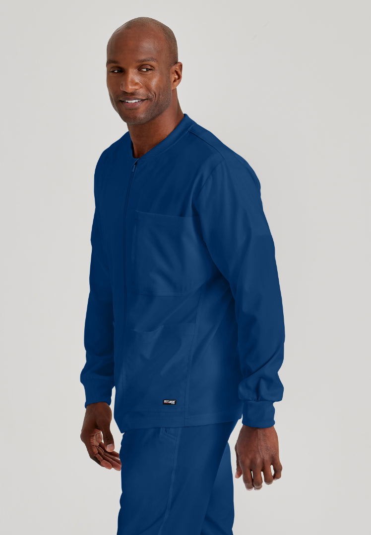 React 5-Pocket Warm-Up Jacket - Indigo