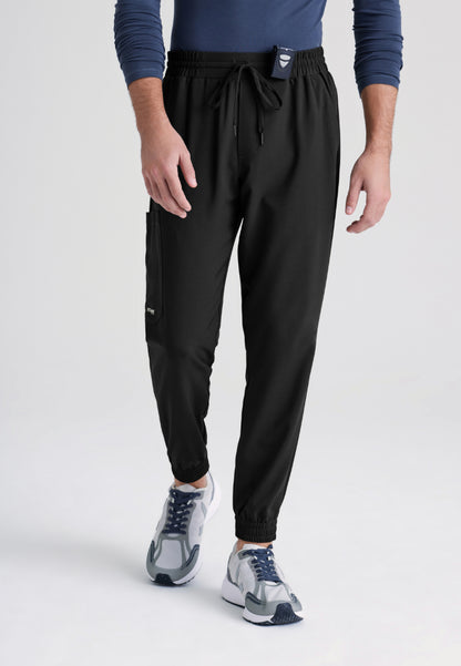 Voyager 5-Pocket Jogger Scrub Pant - Black