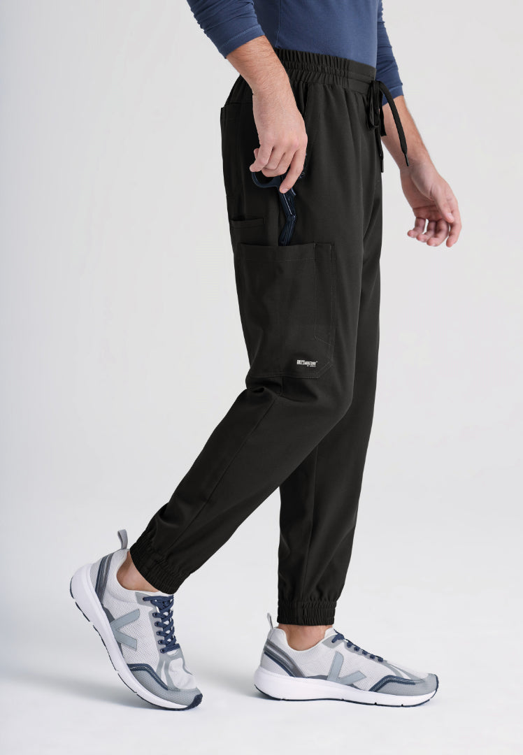 Voyager 5-Pocket Jogger Scrub Pant - Black