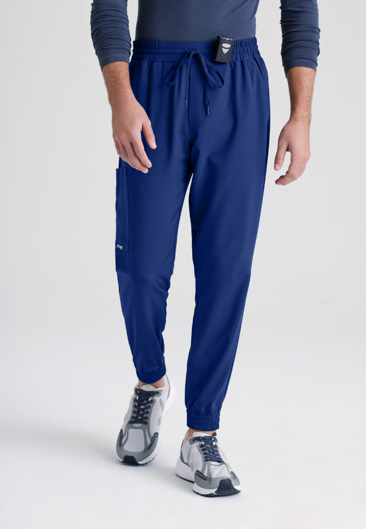 Voyager 5-Pocket Jogger Scrub Pant - Indigo