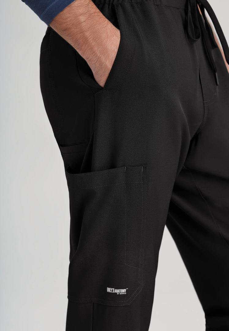 Voyager 5-Pocket Jogger Scrub Pant - Black