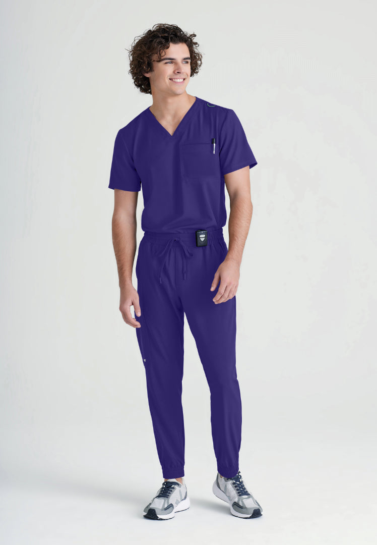 Voyager 5-Pocket Jogger Scrub Pant - New Grape