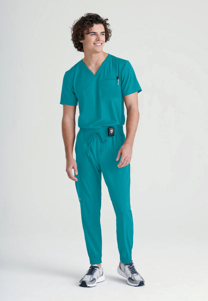 Voyager 5-Pocket Jogger Scrub Pant - Teal