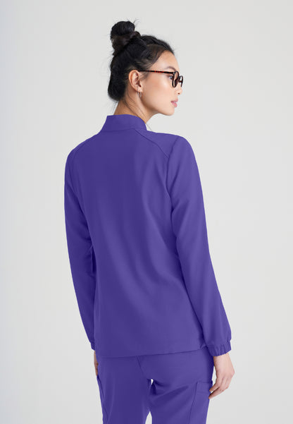 Virtue 3-Pocket Warm-Up Jacket - New Grape