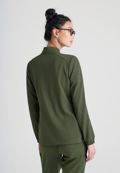 Virtue 3-Pocket Warm-Up Jacket - Fern
