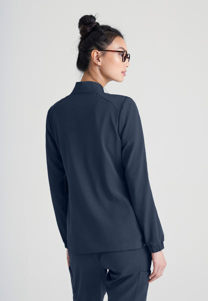 Virtue 3-Pocket Warm-Up Jacket - Steel