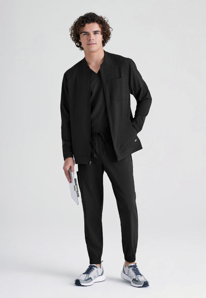 Cycle 3-Pocket Warm-Up Jacket - Black