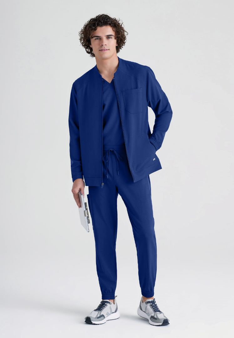 Cycle 3-Pocket Warm-Up Jacket - Indigo