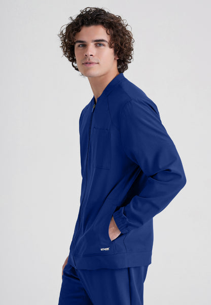 Cycle 3-Pocket Warm-Up Jacket - Indigo