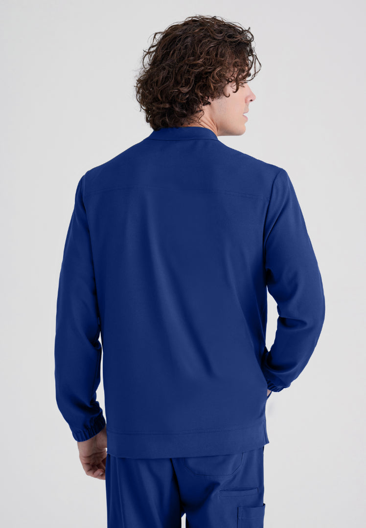 Cycle 3-Pocket Warm-Up Jacket - Indigo