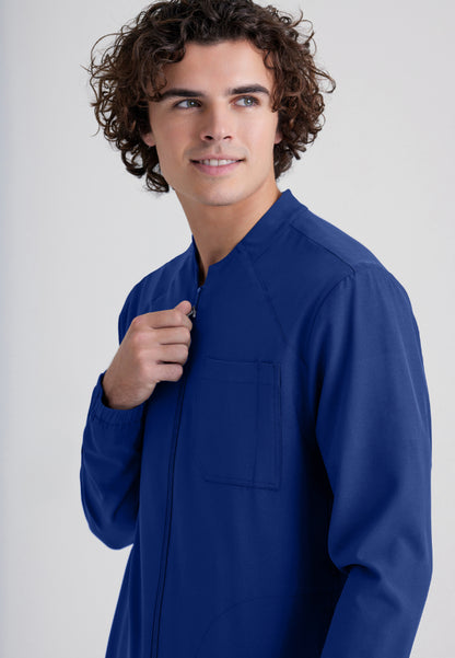 Cycle 3-Pocket Warm-Up Jacket - Indigo