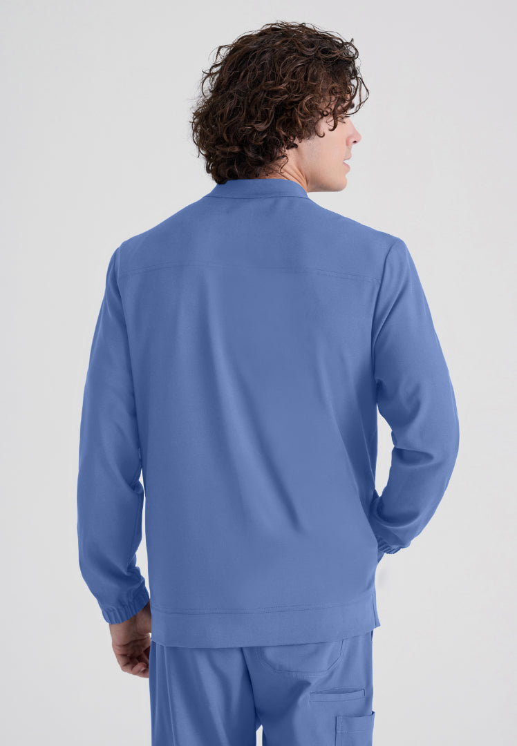 Cycle 3-Pocket Warm-Up Jacket - Ciel