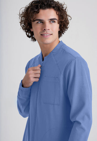 Cycle 3-Pocket Warm-Up Jacket - Ciel