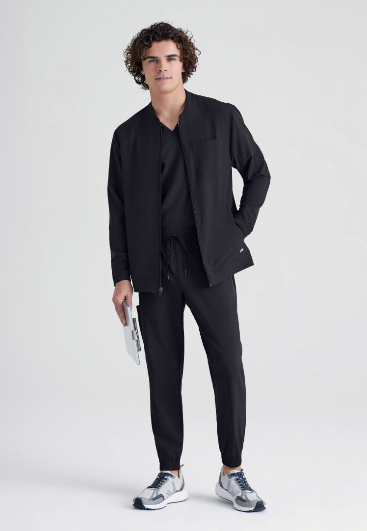 Cycle 3-Pocket Warm-Up Jacket - Steel