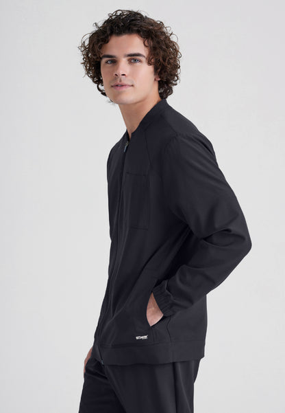 Cycle 3-Pocket Warm-Up Jacket - Steel