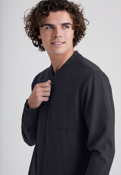 Cycle 3-Pocket Warm-Up Jacket - Steel