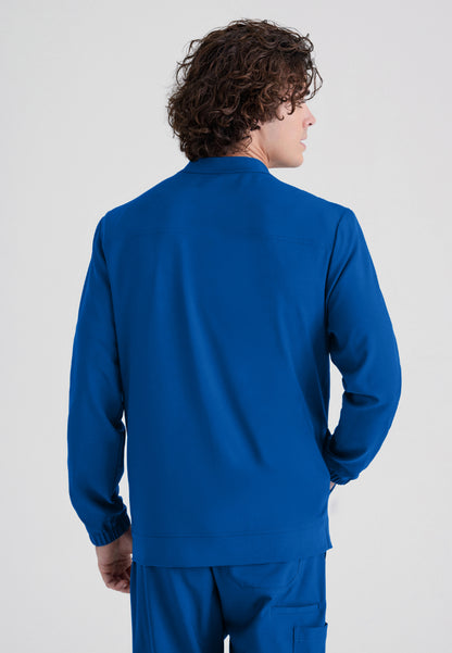 Cycle 3-Pocket Warm-Up Jacket - New Royal
