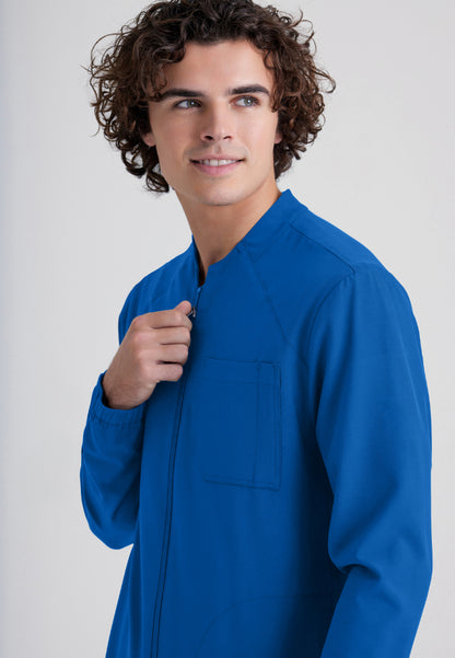 Cycle 3-Pocket Warm-Up Jacket - New Royal