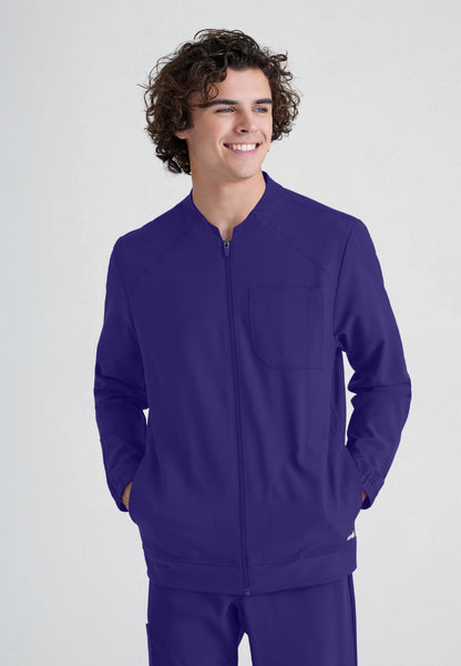 Cycle 3-Pocket Warm-Up Jacket - New Grape