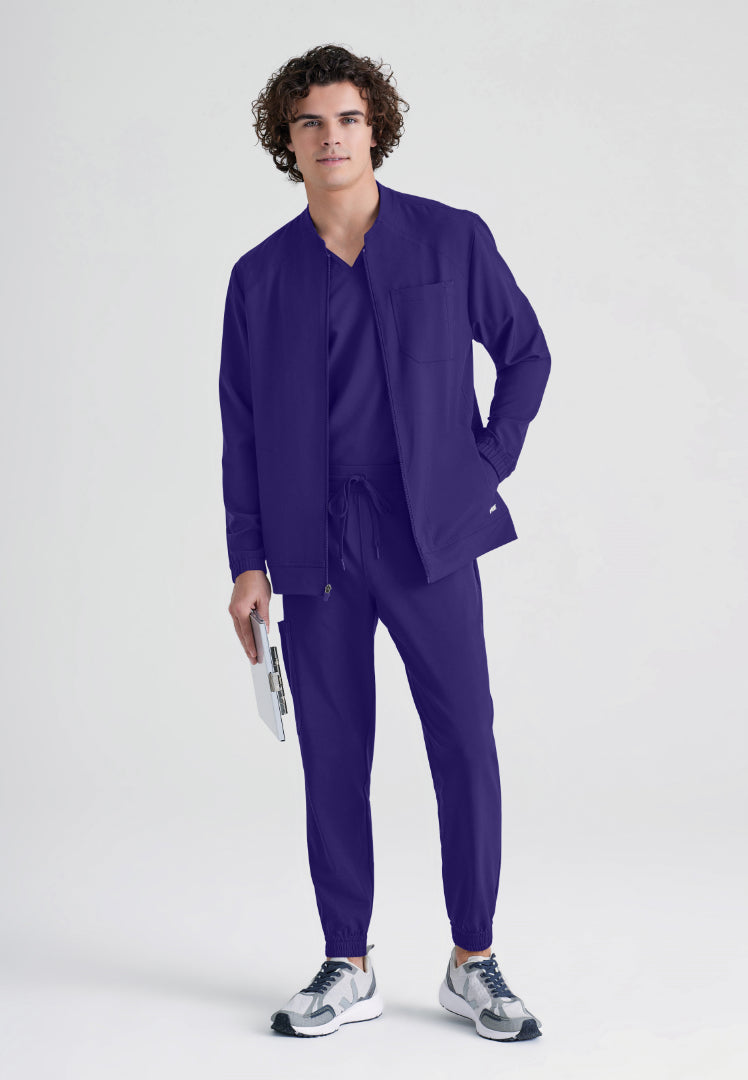 Cycle 3-Pocket Warm-Up Jacket - New Grape
