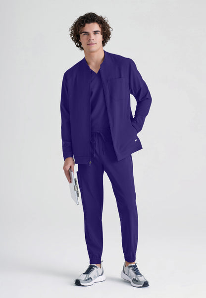 Cycle 3-Pocket Warm-Up Jacket - New Grape