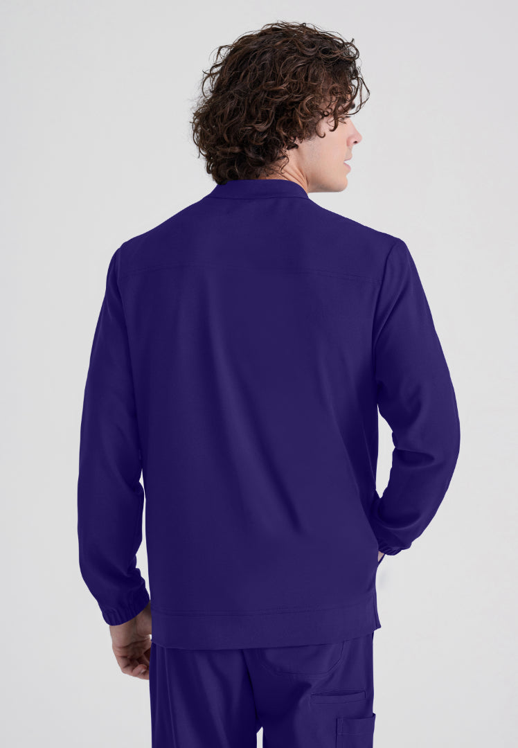Cycle 3-Pocket Warm-Up Jacket - New Grape