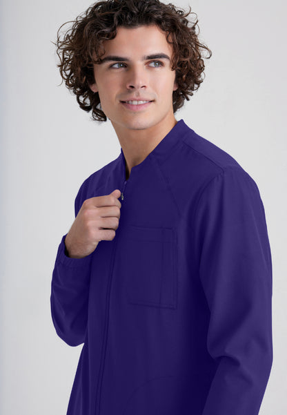 Cycle 3-Pocket Warm-Up Jacket - New Grape