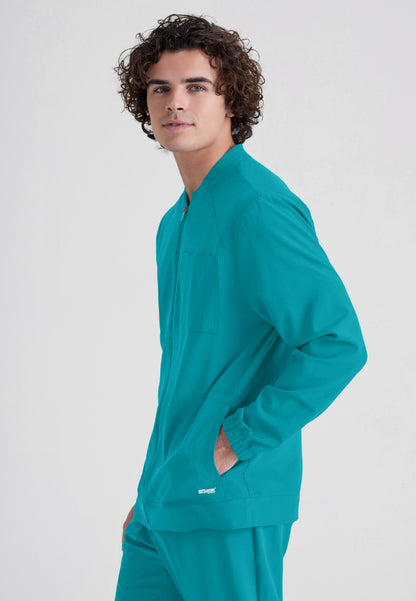Cycle 3-Pocket Warm-Up Jacket - Teal